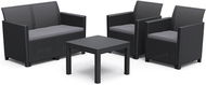 KETER Garden furniture set CLAIRE 2 SEATERS SOFA, graphite - Garden Furniture