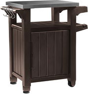 KETER UNITY 105 L Barbecue Table Brown - Garden Table