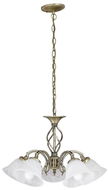 Rabalux 7135 - Chandelier on Chain BECKWORTH 5xE14/40W/230V - Chandelier