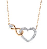 SWAROVSKI Infinity Heart 5518865 - Náhrdelník