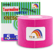 Temtex tape Tourmaline ružový 5 cm - Tejp