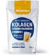 Allnature Kolagén s kyselinou hyalurónovou a vitamínom C 100 g pomaranč - Kolagén