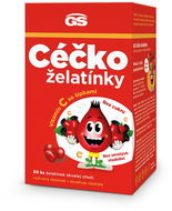 GS CÉČKO želatínky, 50 kusov - Vitamín C