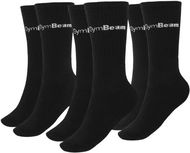 GymBeam 3/4 Socks 3Pack Black - Socks