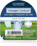 Aroma Wax YANKEE CANDLE Clean Cotton, 22g - Vonný vosk