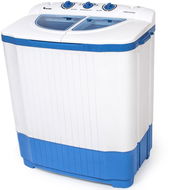 Tectake mini washing machine 4,5kg with wringer 3,5kg, white - Mini Washing Machine