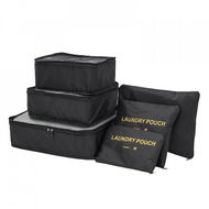 Travel organiser set black - Packing Cubes