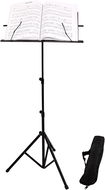 Veles-X Extra Stable Reinforced Lightweight Folding Sheet Music Stand with Carrying Bag - Music Stand