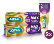 COREGA Max upevnenie + utesnenie 2× 40 g - Lepidlo na zuby