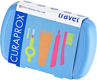 Sada ústnej hygieny CURAPROX Travel set, modrý - Sada pro ústní hygienu