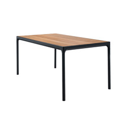 FOUR | Dining table 90x210 Black frame | Dining tables | HOUE