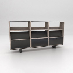 Stack Assembled Storage Configuration 3 | Shelving | Isomi