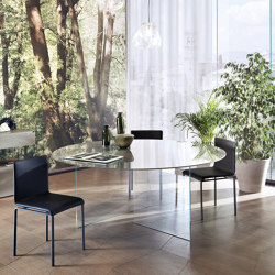 Air Round Table - Glass | Dining tables | LAGO