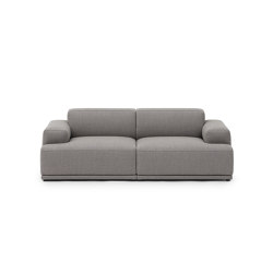 Connect Soft Modular Sofa | 2-Seater - Configuration 1 - Re-wool 128 | Sofas | Muuto