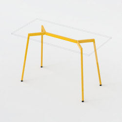 Y table frame | Trestles | modulor