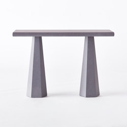 Hexagon Console Table Grey | Console tables | Dustydeco