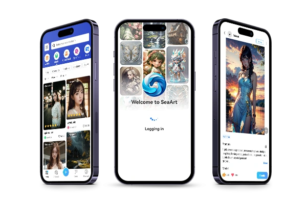 SeaArt AI Art Generator App
