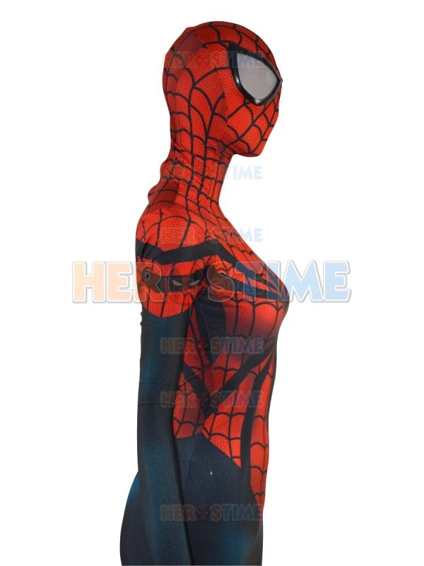 Spider-Girl Costume Mayday Parker Classic Spandex Halloween Cosplay ...