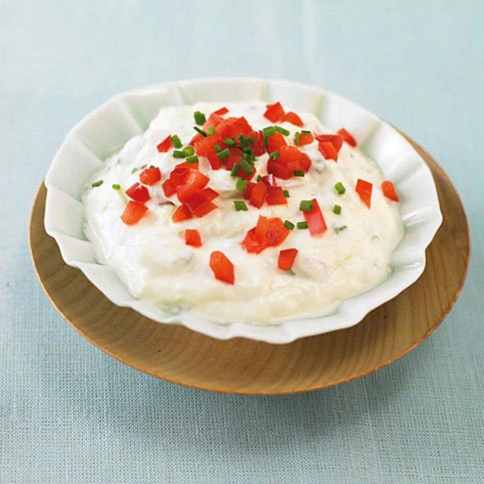 Knoblauch-Quark-Dip.