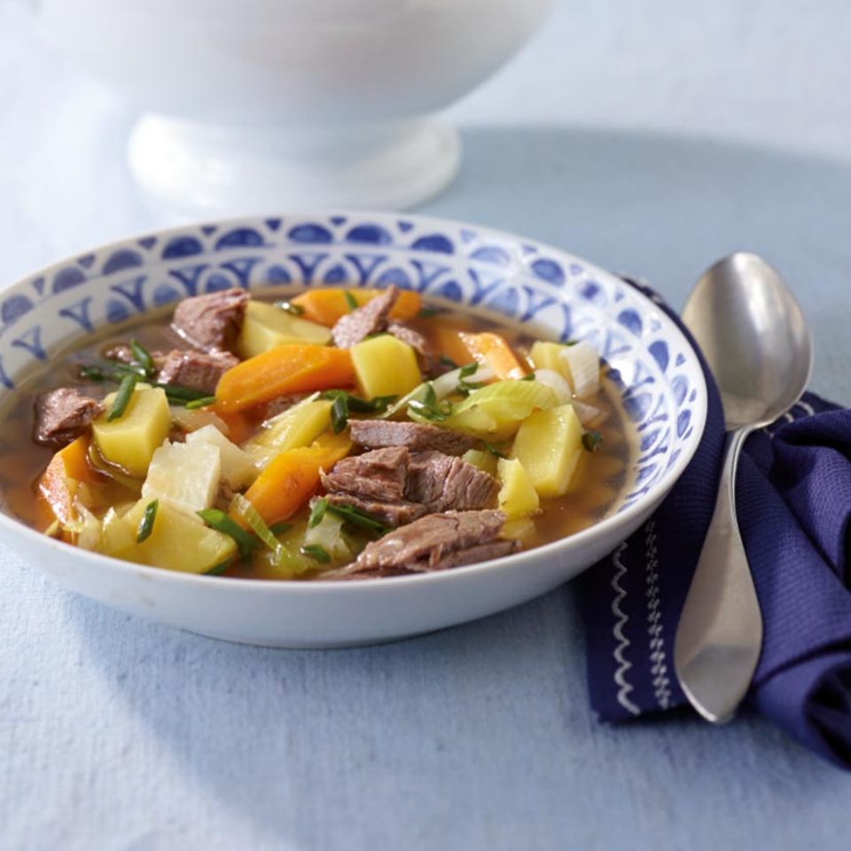 Rezepte: Suppe mit Rind