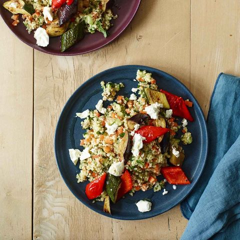 Couscous-Salat mit Ofengemüse