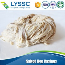 Export Supplier Natural Sausage Casing, Quality Fresh Salted Hog Casing EU Approved ISO Certification