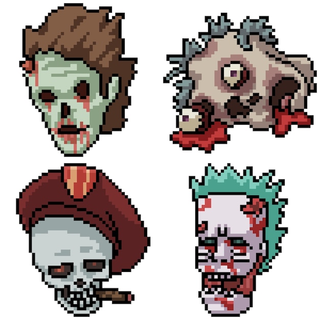 Horror Movie Pixel Art