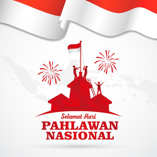 Gambar Poster Pahlawan Nasional – Sketsa