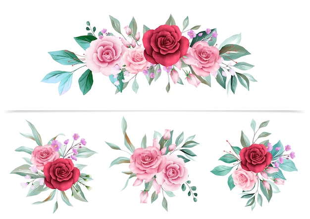 Download Watercolor Flowers Svg Vector Photos Psd And Icons Free Download Drawstock