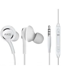 Originele Samsung AKG Headset Oordopjes met 3.5mm Jack Aansluiting Wit