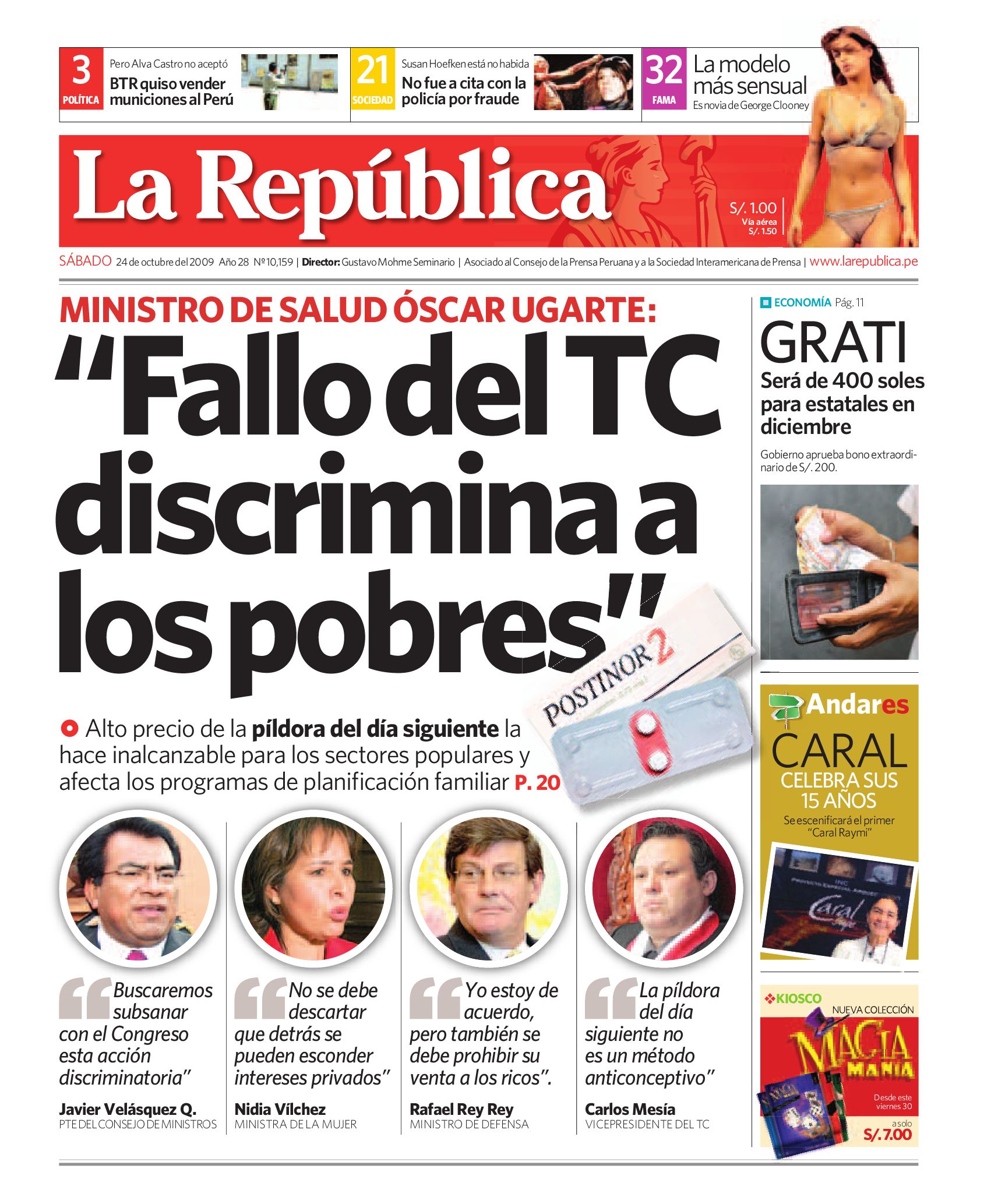 Edición La República Lima 24102009 by Grupo La República Publicaciones ...