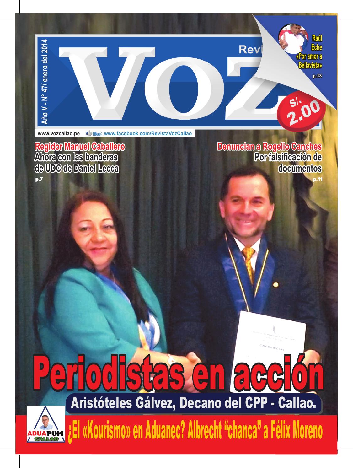 Revista VOZ - Callao. Edición Nº 47. by Voz Callao - Issuu