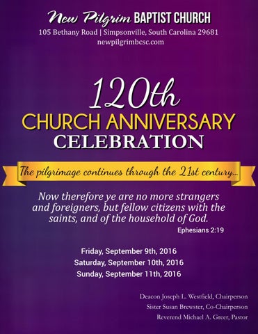 Church Anniversary Souvenir Booklet Ads