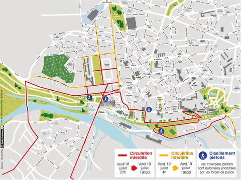 Tour de France 2019 : la carte des limitations de circulation à Pau by ...