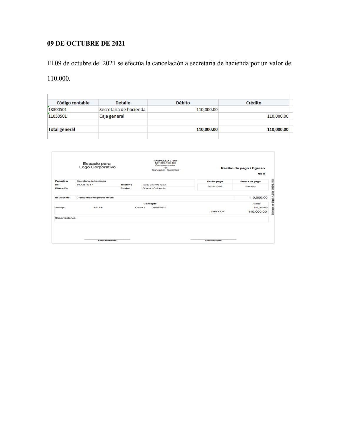 DOSSIER DE LABORATORIO CONTABLE Y DE COSTOS by Maira Camila Florian ...