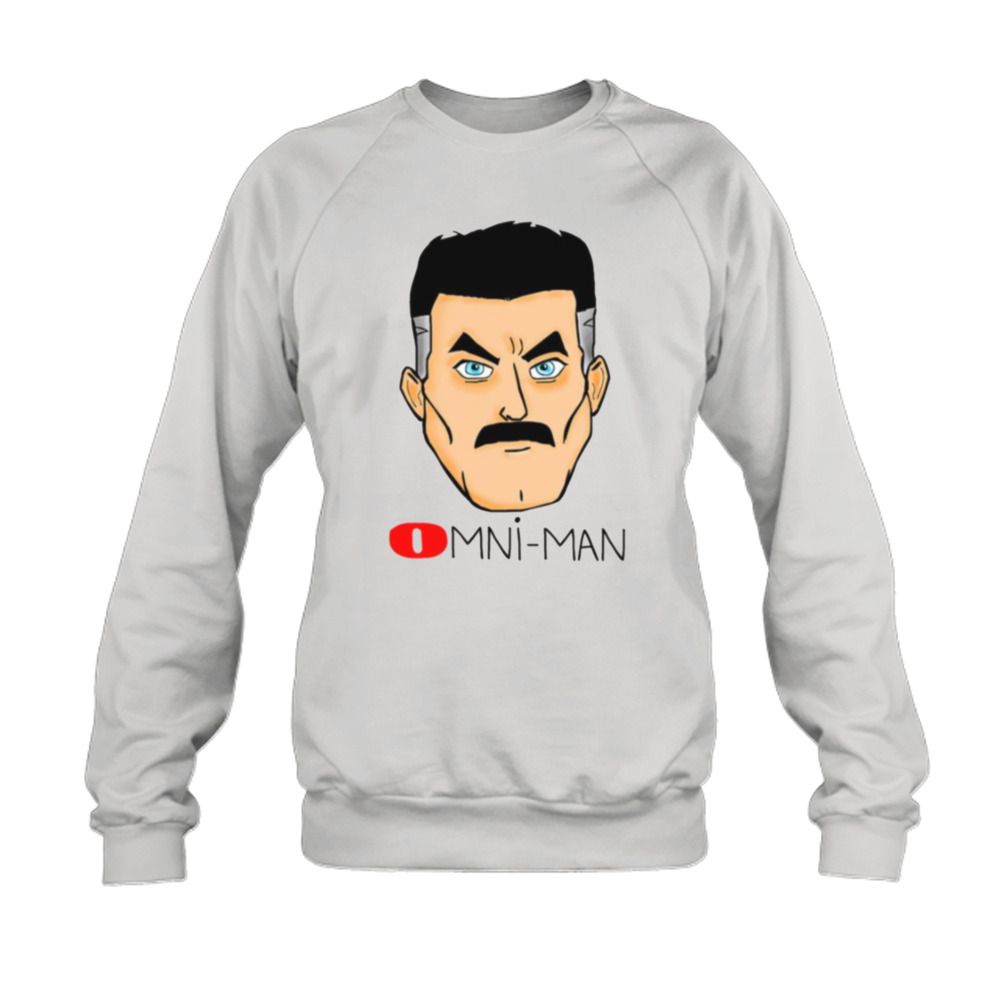 Omni Man Face Meme Invincible Cartoon shirt