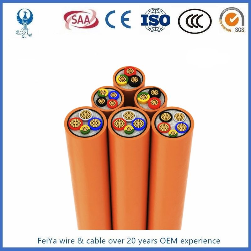 Manufactured SAA Approved PVC Circular 2c+E & 3c+E Orange Cable for ... image.