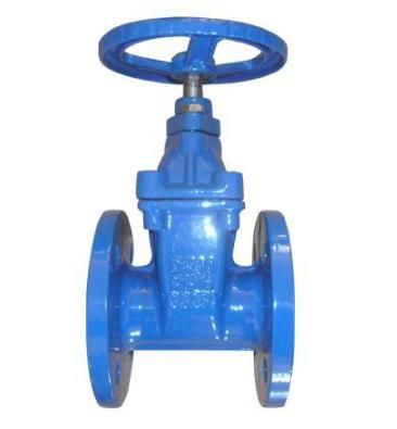 F4 Ductile Iron Pn16 Flanged Hand Wheel Metal Seat DIN3352 Nrs Gate ...