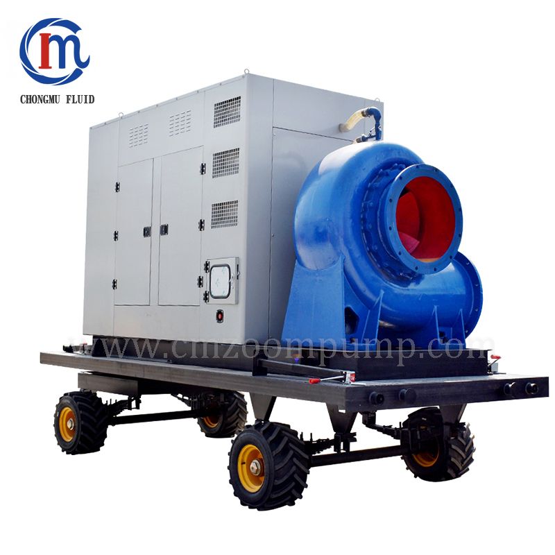 Low Head High Efficiency Horizontal Volute Mixed Flow Pump - China ...