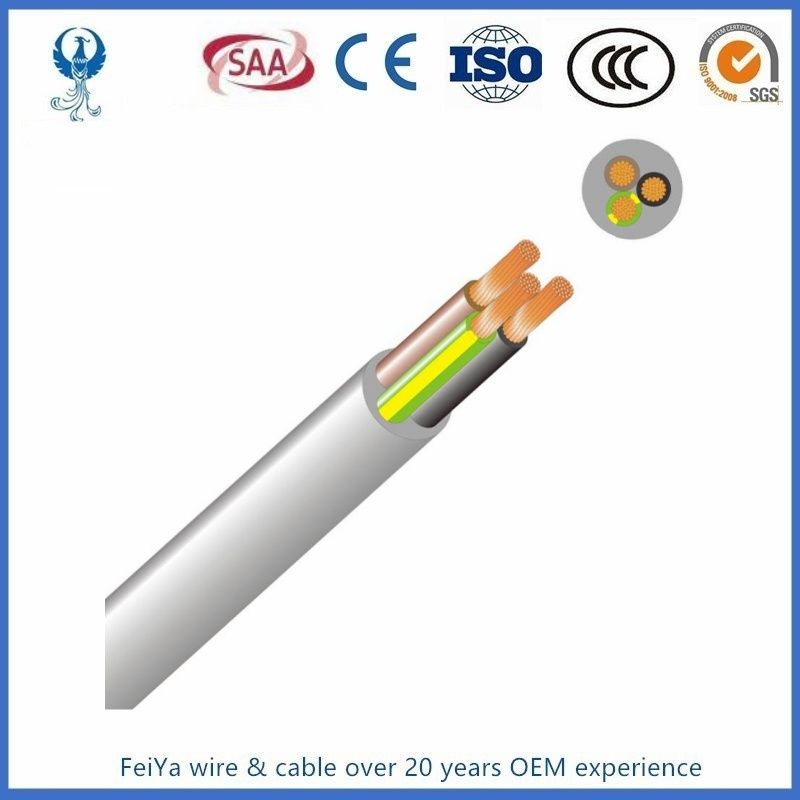 Multicore 2c 3c 4c SAA Standard Flexible Cords V-90 PVC 250/440V Power ...