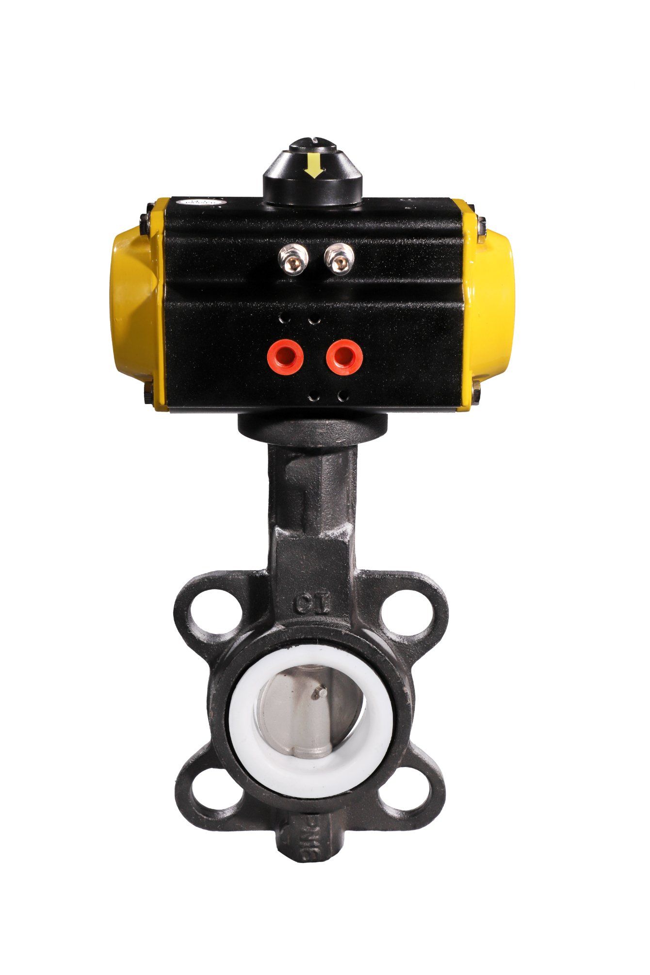 Covna Pneumatic Butterfly Valve with High Performance Wafer Butterfly ...