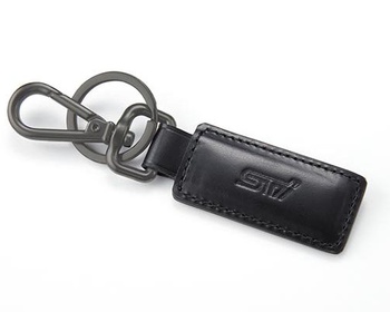 STI - Leather Key Ring