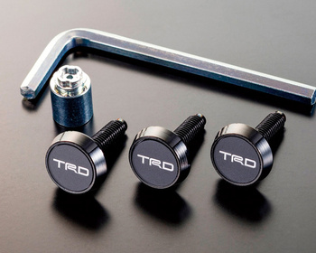 TRD - Security License Plate Bolt Set