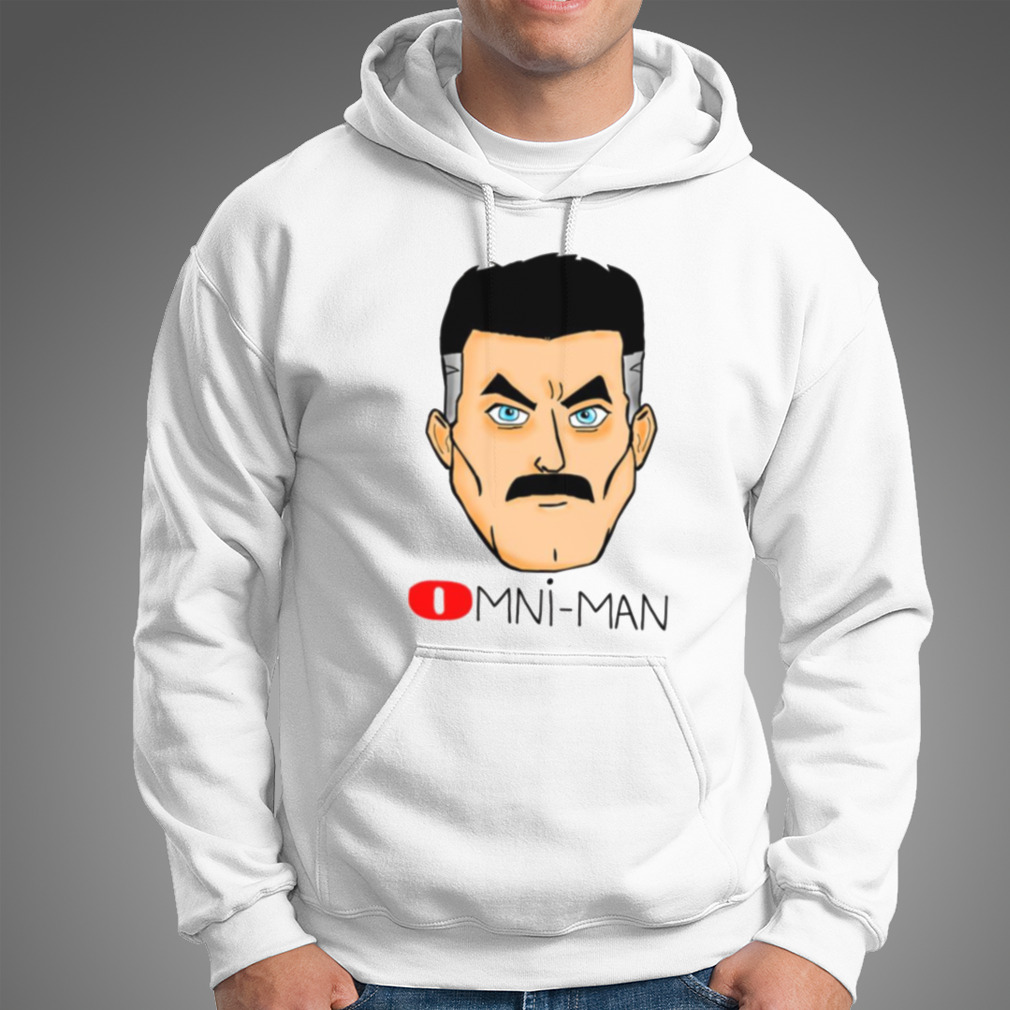 Omni Man Face Meme Invincible Cartoon shirt