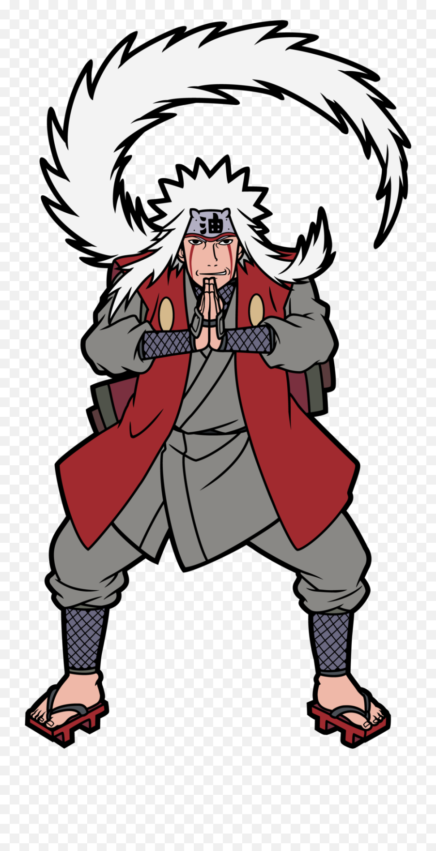 Naruto Shippuden Enamel Pin Clothing - Jiraiya Figpin Png,Naruto Shippuden Icon