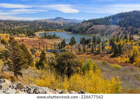 Vista point, Red Lake lake area