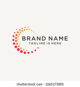 Abstract logo design.Vector logo template