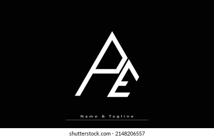 Alphabet Letters Initials Monogram Logo Pe Stock Vector (Royalty Free ...