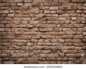 Brick wall background. Brick wall background texture. Background of old vintage brick wall.	brick wall for brickwork background design.