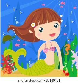 482 Mermaid Tour Images, Stock Photos & Vectors | Shutterstock